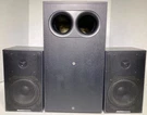 Boston Acoustics Sat Six Speakers W/ Subwoofer Original Box Tested, Works. Fixed Price $100.00.