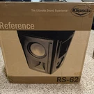 Klipsch RS-62 Ref Iv Black Surround Speaker. Fixed Price $400.00.