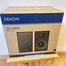 Denon Speaker Series Black Pair SC-M41 SCM41BKEM. Fixed Price $253.74.