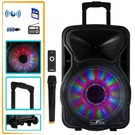 Befree Sound 12" Bluetooth Rechargeable Party Speaker With Illuminatiing Lights. Fixed Price $75.99.