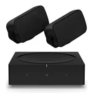 Sonos OUTDRWW1 Outdoor Architectural Speaker Pair With Amp. Fixed Price $1798.00.