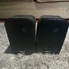 Jbl Control One Black Bookshelf Speakers Pair Wired 2.0 Channel Banana Jack. Fixed Price $48.25.