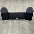 Polk Audio RM101 Satellite Surround Speakers & Center RM202 - Working. Fixed Price $65.00.