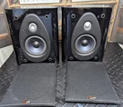 2 Polk Audio RM3300SAT Surround Speakers. Fixed Price $39.99.