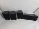 Yamaha NS-C40 Center + NS-B40 Bookshelf Speakers 4-PIECE Set Black 100W, 6 Ohms. Fixed Price $59.99.