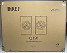 Kef Q150 Series 5.25" 2-WAY Bookshelf Speakers (pair) Walnut New!. Fixed Price $989.01.