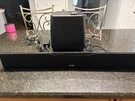 Polk Audio Surroundbar 3000 Soundbar W/ Wireless Subwoofer Remote Tested Works. Fixed Price $75.00.