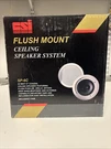Brand New -csi Flush Mount Ceiling Speaker System Model SP-6C. Fixed Price $65.00.