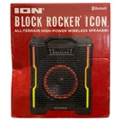 Ion Audio Block Rocker Icon Bluetooth All Terrain High-power Wireless Speaker. Fixed Price $108.40.