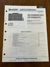 Sharp SG-R400AV CP-R400 Stereo System Cd Tape Deck Service Manual Vintage Oem. Fixed Price $19.99.
