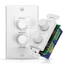 In Wall Speaker Volume Control Home Audio Smart 2-CHANNEL A/b Dual. Fixed Price $34.89.