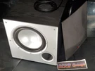 Tested Polk Audio PSW10 10" Powered Subwoofer Black Oak 100 Watts Peak 110V. Fixed Price $100.00.