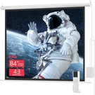Pyle 84" Motorized Projector Screen, Easy-to-use & Lightweight White PRJELMT86. Fixed Price $143.99.