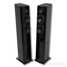 Elac Vela 2.0 VFS407 Floorstanding Speakers; Gloss Black. Fixed Price $3499.00.