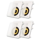 Acoustic Audio HD-650 Flush Mount In Wall Speakers With 6.5" Woofers 2 Pair. Fixed Price $144.88.