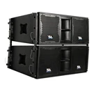 Pair Of Premium Passive 2X10 Line Array Speakers With Dual Compression Drivers. Fixed Price $1274.99.