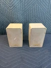 Realistic Minimus 7 Speaker Pair 40-2045 White 40W Tested Made Japan. Fixed Price $49.99.