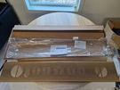 Bang & Olufsen Beovision Contour 55 Wood Cover Light Oak / Gold Tone Damaged. Fixed Price $160.00.