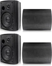4*HERDIO 6.5 Inch Outdoor Bluetooth Speakers Waterproof Wall Mount 800W. Fixed Price $178.99.