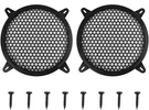 Autohaux 2PCS Grill Cover Mesh Protector Car Speaker 8", Black. Fixed Price $13.34.