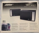 Bose Model 141 Series Ii Bookshelf Speakers Set Of 2 Black (open Box). Fixed Price $49.98.