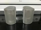 Lot Of 2 Zenith Silver 8 Ohm 100 Speakers Model DTE-550TE, Tested, Working. Fixed Price $22.99.