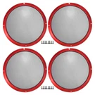 Acropix 10" Car Speaker Grills Mesh Round Subwoofer Protectors Red 4-PACK. Fixed Price $65.27.