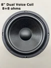Yamaha AS-108 Dual Voice Coil 8" Woofer 4 Ohms For Super Bass Free Shipping. Fixed Price $47.00.