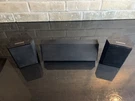 Samsung PS-FS1-1 Surround Sound Speakers Left,right & PS-FC2-2 Center. Fixed Price $22.03.