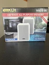 Klh 990A-W 100WATT 8 Ohm All Purpose Speakers Antique White Indoor Outdoor,. Fixed Price $45.00.