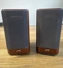 Jvc SP-FS8000 Cherry Wood Mini Bookshelf Speaker Set LV41095-001A 16W Ohm Euc. Fixed Price $59.99.