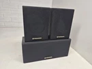 Pioneer CS-X380-K & CS-C180-K 3-SPEAKER Set 10 Watt Stereo + 30W Center. Fixed Price $23.99.
