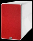 Elac Fabric Cover For Bs 312.2 Elegant White Red Pair. Fixed Price $290.79.