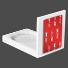 Adhesive Screwless Wall Mount Kit For Wyze Cam Pan Vhb Stick On White Brainwavz. Fixed Price $8.00.