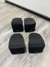 Bose Set 4 Single Cube Acoustimass Lifestyle Satellite Surround Speakers Black. Fixed Price $49.95.