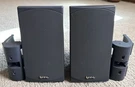 Infinity Hts-sat Speakers Pair 10-100W 8 Ohm + Mounting Brackets Tested. Fixed Price $42.49.