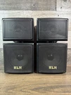 Klh / 9362 Satellite Cube Speakers Black Pair. Fixed Price $34.75.