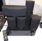 Denon Surround Receiver AVR-684, 6.1 Ch, 75 With Remote, Speakers +sub Bundle. Fixed Price $349.98.