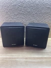 Optimus Xts Compact Cube Bookshelf Audio Satellite Speakers Black 40W 8 Ohm. Fixed Price $29.59.