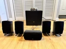 Klipsch Promedia Ultra 5.1 Surround Sound System Speakers + Subwoofer. Fixed Price $249.00.