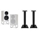 Elac LS10-B Speaker Stands Debut Connex Adsum Bookshelves-cream. Fixed Price $898.20.