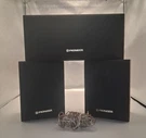 Pioneer CS-X380-K Bookshelf Speakers Black Silver Wood 3.0 Channel (tested). Fixed Price $49.98.