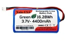 Replacement Battery For 24W Ortizan Bluetooth Speaker IPX7, 4400MAH With Jst-xh. Fixed Price $17.99.
