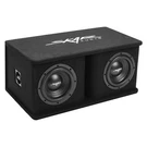 New Skar Audio SDR-2X8D4 Dual 8" 1,400 Watt Loaded Ported Subwoofer Enclosure. Fixed Price $203.99.