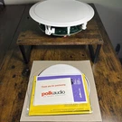 Polk Audio RC80I In-ceiling Speaker 2.0 Channel 100W White 8". Fixed Price $89.87.