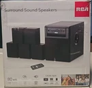 Rca RT151 5.1 Channel Home Theater System, 80 Watts, Sat Speakers New Open Box. Fixed Price $59.49.