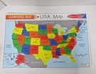 Melissa & Doug Map Reusable Learning Mats Lot Of 4 States Capitals. Fixed Price $10.99.