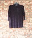 Logo Layers Purple Elbow Sleeve Top Nwt. Fixed Price $23.80.