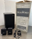 220V *read Dsp* Cambridge Soundworks Microworks 2.1 Speakers Powered High Output. Fixed Price $379.69.