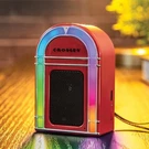 Crosley - Mini Jukebox Portable Bluetooth Speaker Red. Fixed Price $35.00.